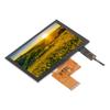 TFT-экран 5 дюймов, разрешение 800 X 480, ЖК-дисплей высокой четкости, сенсорный экран для распознавания лиц