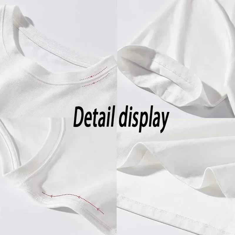 Хлопковая футболка с принтом черного кота Женская белая хлопковая футболка с коротким рукавом Летняя милая футболка с узором Летняя оверсайз повседневная белая футболка