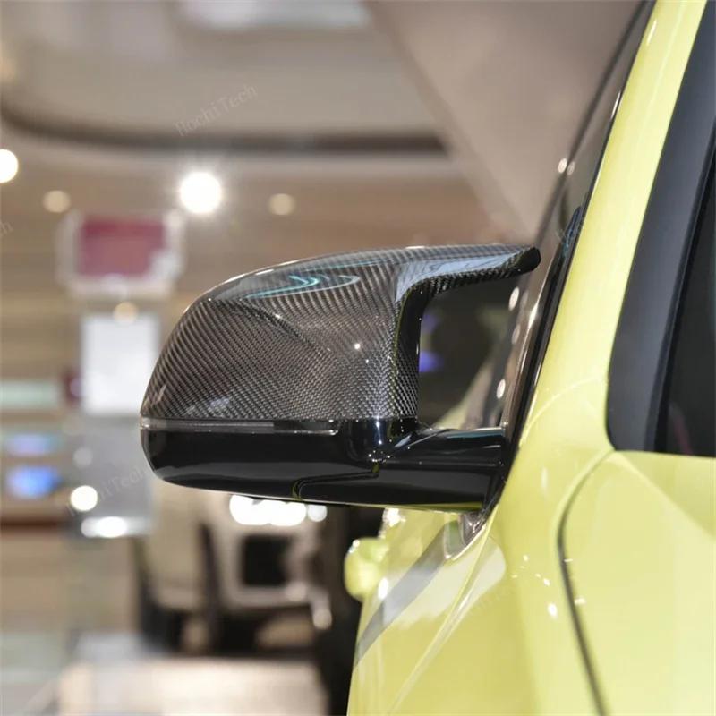For BMW X3M F97 X4M F98 2019-2024 Replacement Carbon Fiber Side Mirror cover Caps for BMW X5M F95 X6M F96 2020-2024