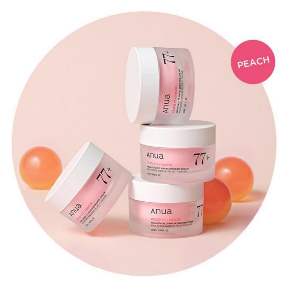 Anua Peach 77 Крем, обогащенный ниацином, 50 мл