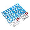 Suitable for HILUX labeling Hilax body sticker HILUX logo D4D 2.8 letter sticker English label