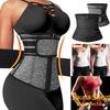 Women Weight Loss Body Shaper Neoprene Sauna Sweat Waist Trainer Tummy Control Belt Fitness Girdles
