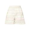 Letter Print Casual Sports Shorts Women Bottoms Beige DC5496-902