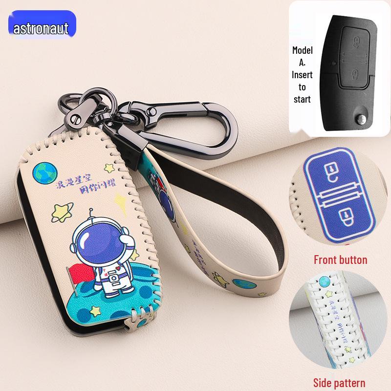 JMC Yuhu 753 Key Case for Transit Yusheng S350, Quanshun, Baodian - Unisex Key Shell & Buckle