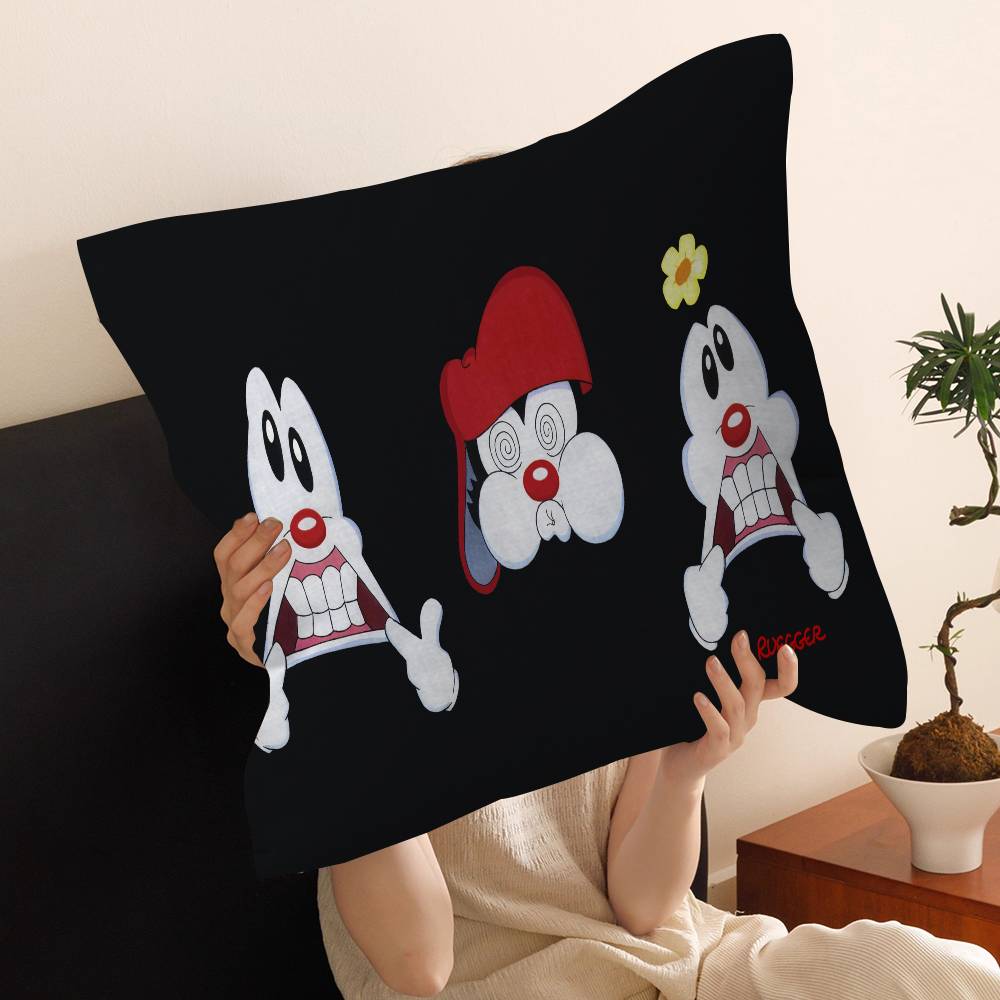 Мультфильм Animaniacs 45*45см Наволочка Декоративная Наволочка для Подушки Домашняя Наволочка для Подушки на Диван