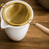 Wooden Handle Reusable Tea Strainer Stainless Steel Fine Leak Mesh Sieve Tea Leaf Infuser Coffee Filters Teapot Accessories
