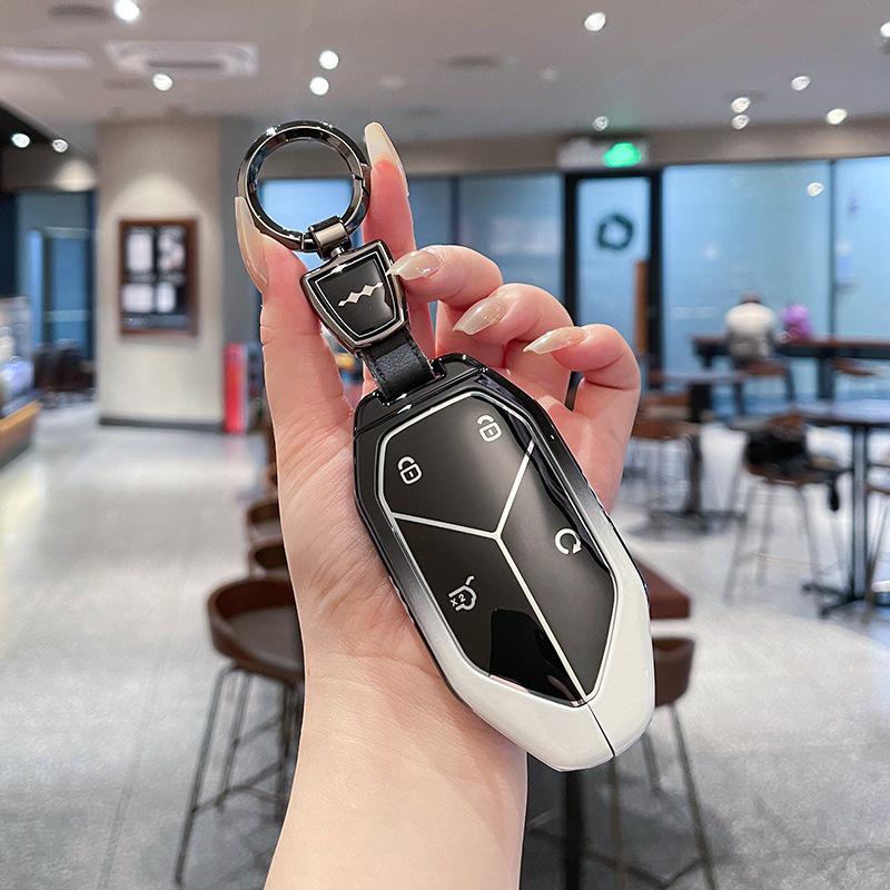 Чехол для ключа и металлический брелок для моделей BYD Formula Leopard: Леопард 3, 5, 8