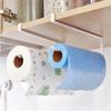 Wall Mounted Paper Roll Holder Bathroom Storage Toilet Rack Home Tissue Towel Rack Hanging Shelf for Kitchen Organizer