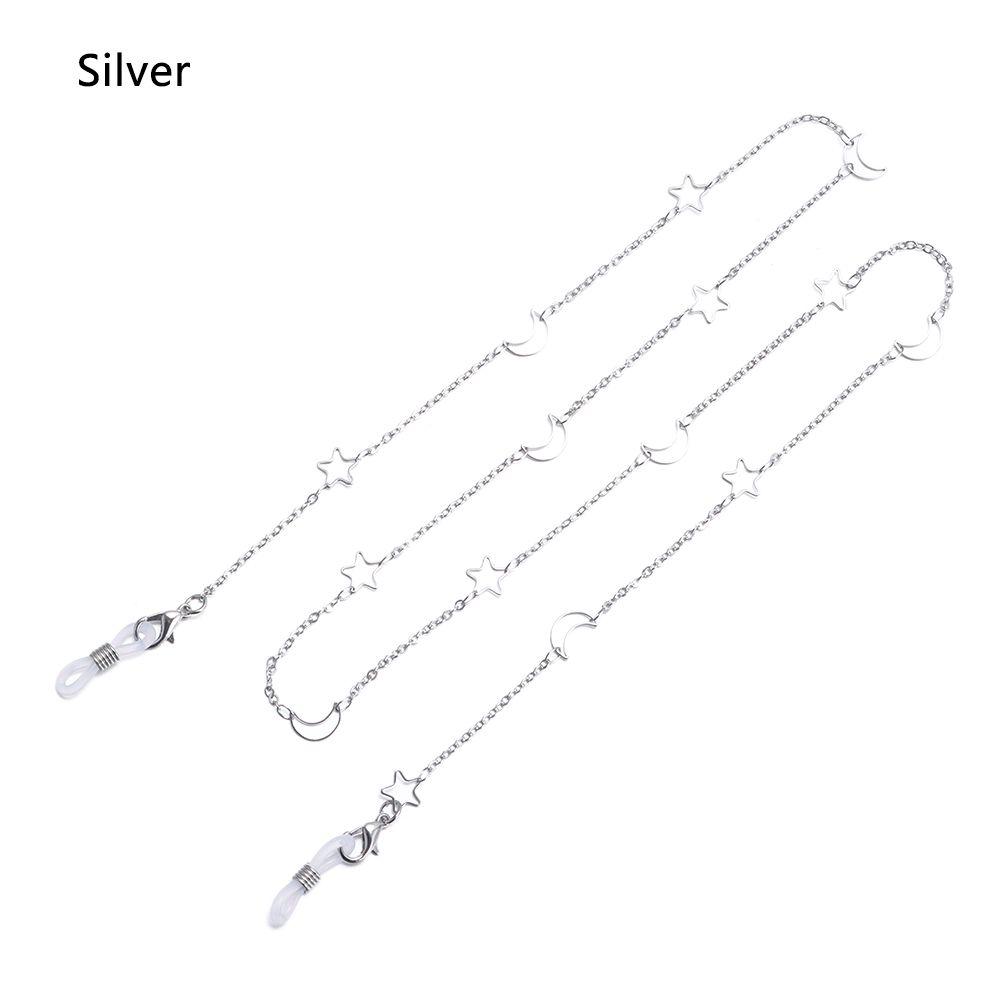 Девочки шейные ремни анти-потеряшка сплава очки цепочки солнцезащитные очки цепочка маска шнурки панк ювелирные изделия