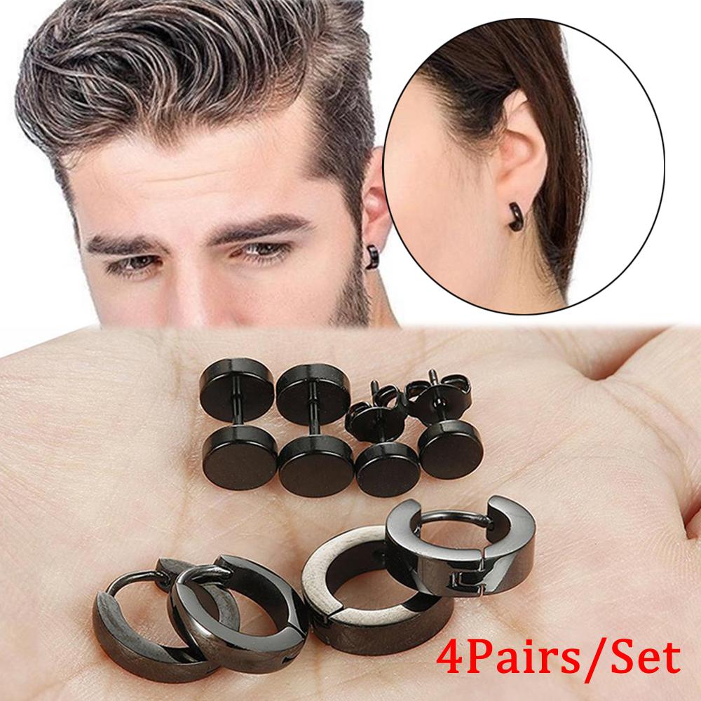Серьги-гвоздики для хряща уха из хирургической стали, круглые серьги-кольца, пирсинг, серьги-гвоздики, свисающие серьги-гвоздики