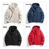 JEEP Men's 3-in-1 Hooded Windproof Mountaineering Jacket