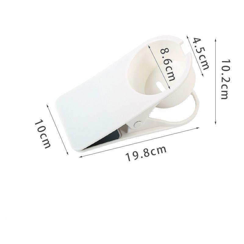 Креативный держатель для чашки для кофейного напитка, боковая полка для чашки с водой, офисный настольный компьютерный стол, фиксированный держатель для чашки, зажим для хранения на столе