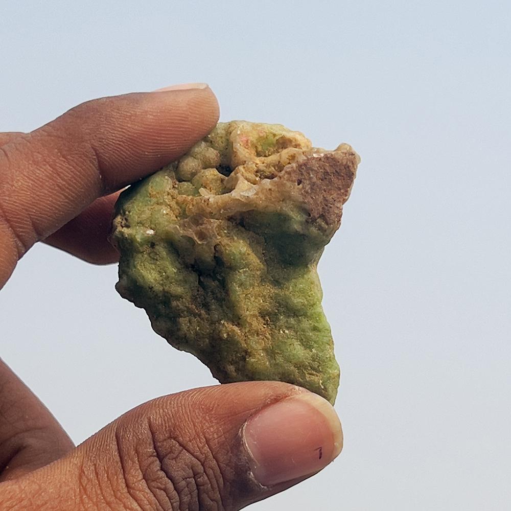 Rare Natural Green Fluorite 147 Ct Earth Mined Uncut Rough Gemstone