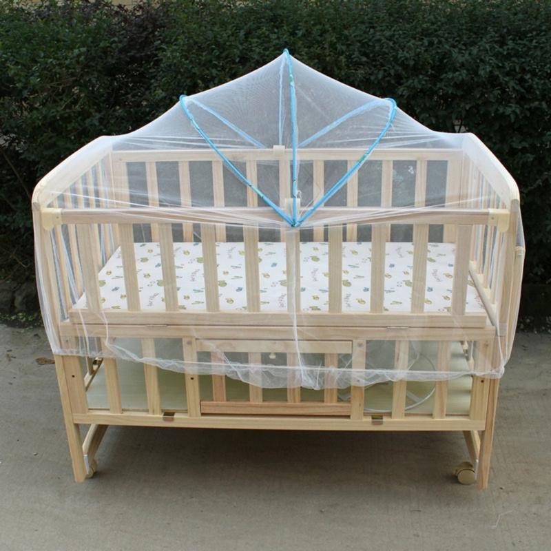 Portable Infant Bed Support Tent Travel Friendly & Easy To Use Baby Bed Netting Cotton Net Soft & Comfortable Bed Net