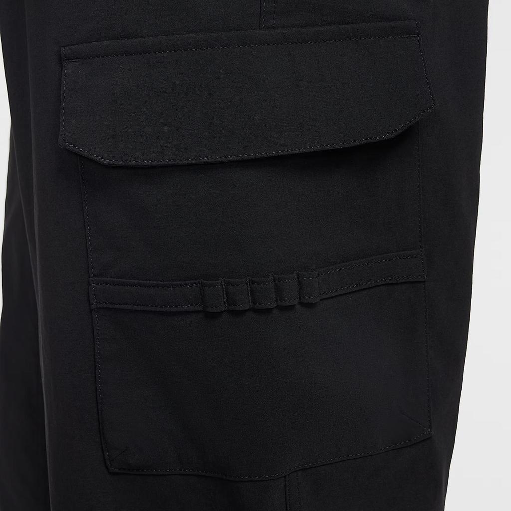 Nike Спортивные тканые брюки прямого кроя черные мужские IB0659-010