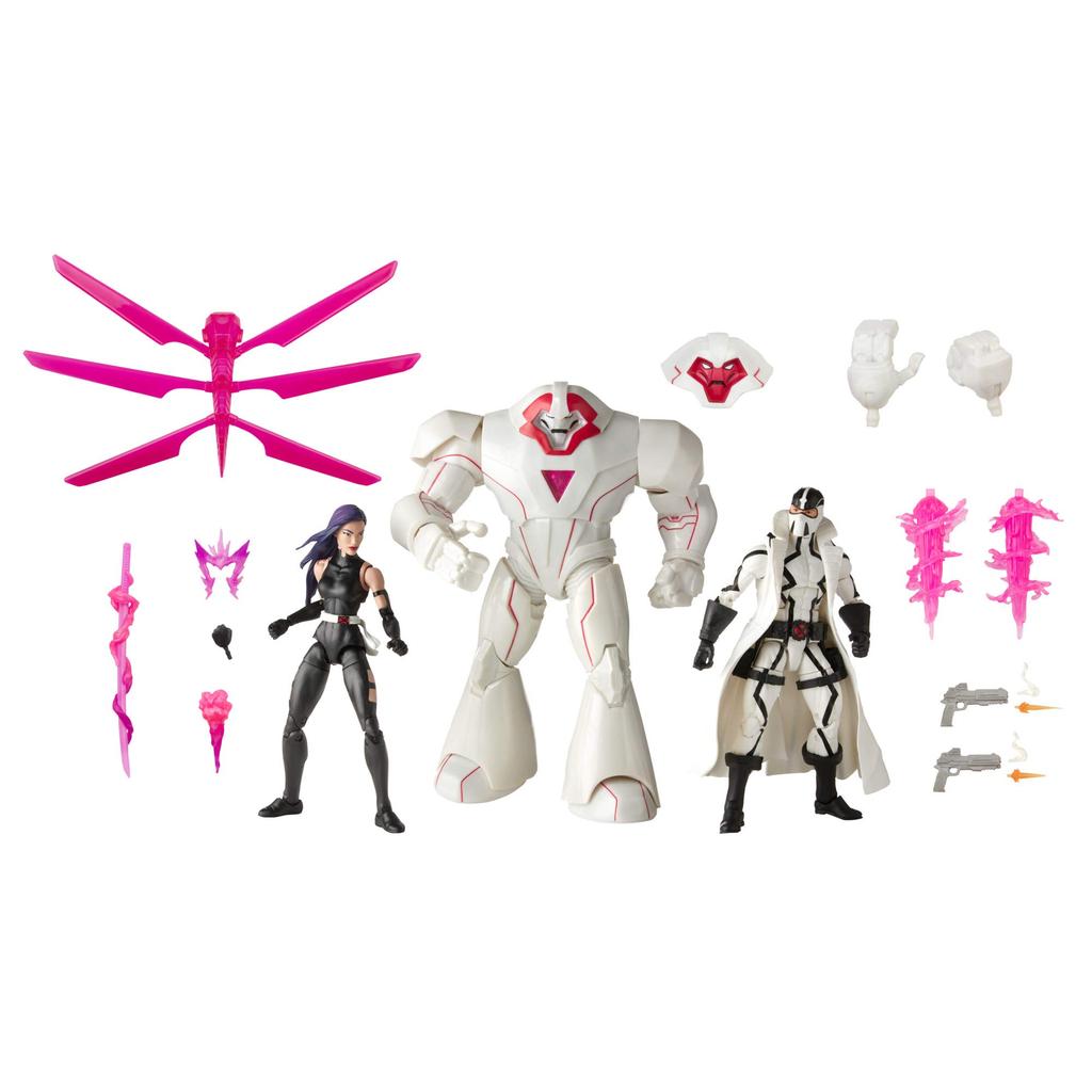 Marvel Marvel Legends Series Psylocke Nimrod Fantomex Action Figure Set E9298 Genuine Product & & 6-inch