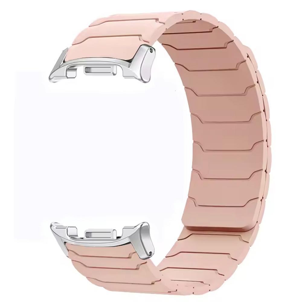 Магнитный силиконовый ремешок для Samsung Galaxy Watch Ultra 2 Браслет для Galaxy Watch 9 8 40 мм 44 мм/8 Classic 46 мм Спортивный ремешок