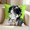 Shoujo manga MMitsuAya Pillow Case Square DoubleSided Sofa Cushion Cover Bedroom Bedside Pillow