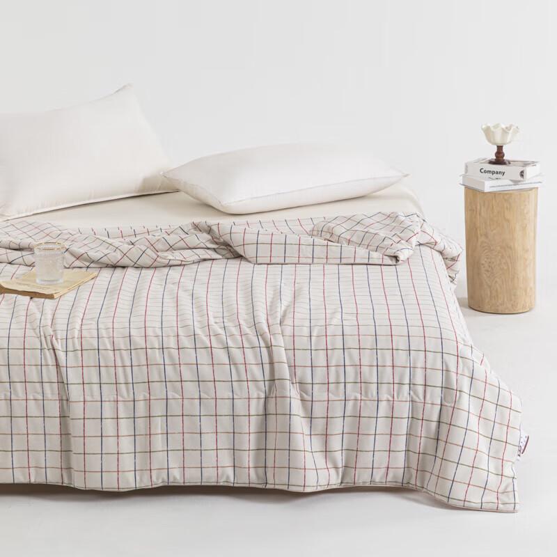 Muji Feather-Texture Cotton Summer Quilt