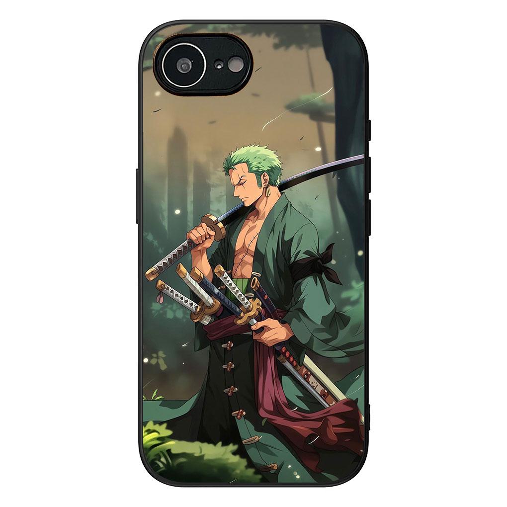 Cover for Apple iPhone 13 12 Mini XS 11 Pro Max 7 8 Plus XR SE 2022 2020 SE3 Coque Phone Case Sanji Roronoa Zoro One Piece Luffy