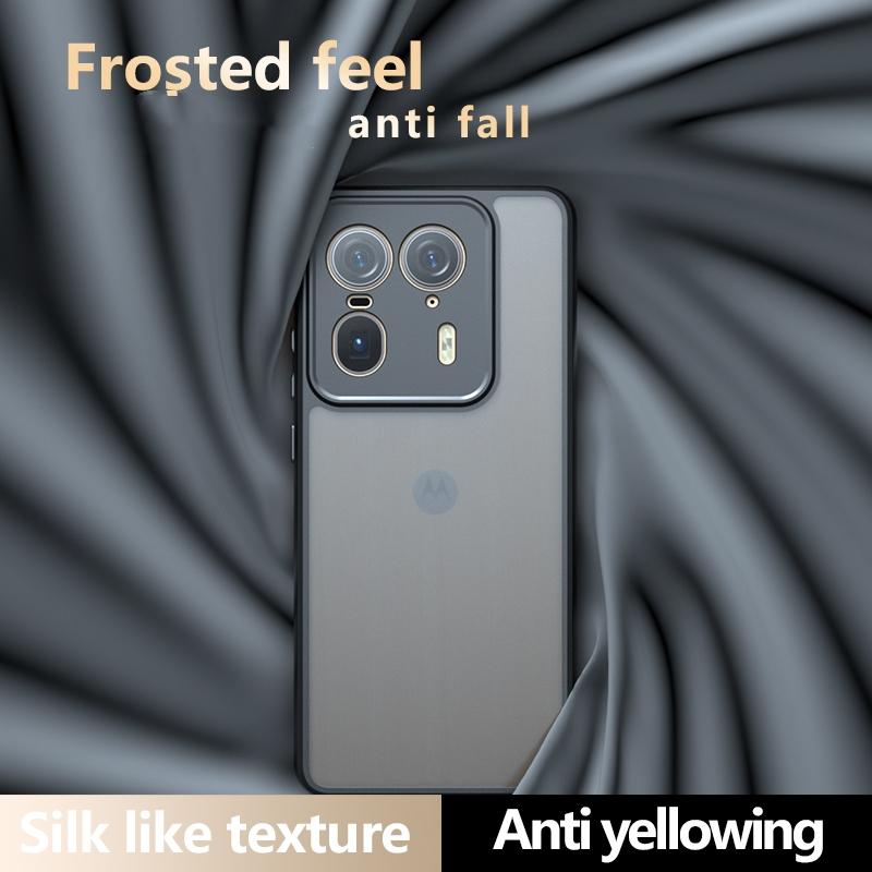 Для чехла-крышки Motorola Moto Edge 50 Ultra Бампер Матовый Матовый Прозрачный Fundas Moto Edge 50 Ultra