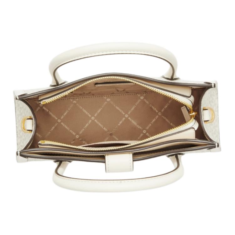 New MICHAEL KORS Gabby Artificial Leather One Shoulder Handbag Medium Women's Milk White 35S3G5GS6O-289