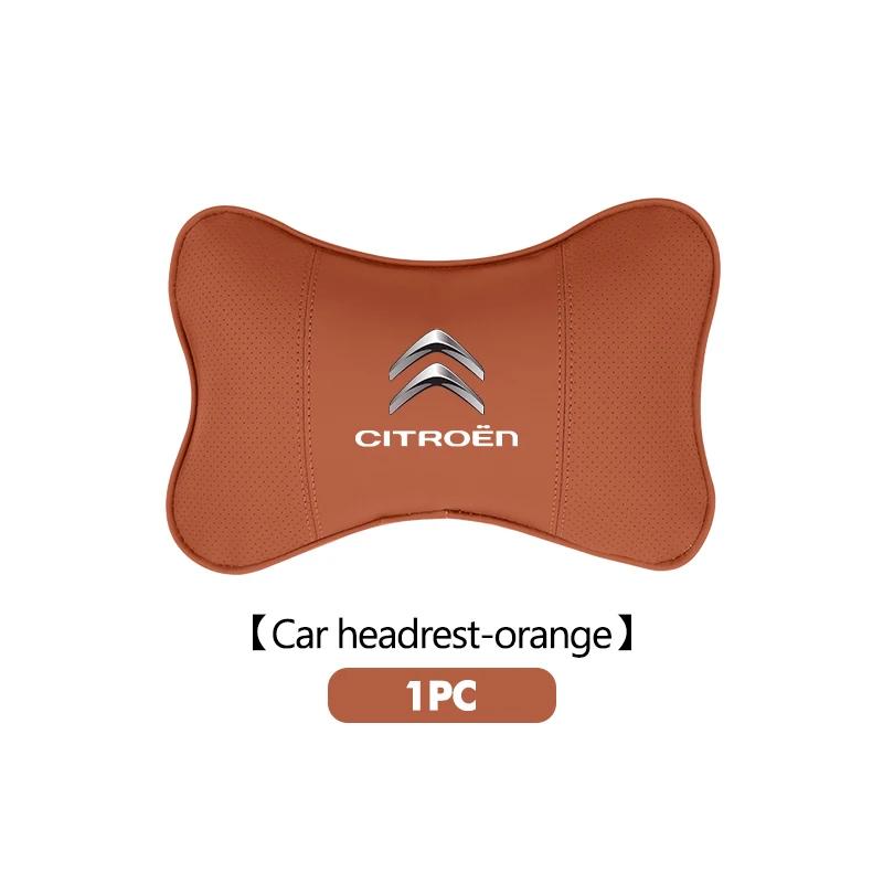AQE3 Car Headrest Waist Rest Neck Support Seat Lumbar Cushion Pillow For Citroen C5 C1 C2 C6 C4L DS3 DS4 DS5 C-Elysee Grand Berlingo