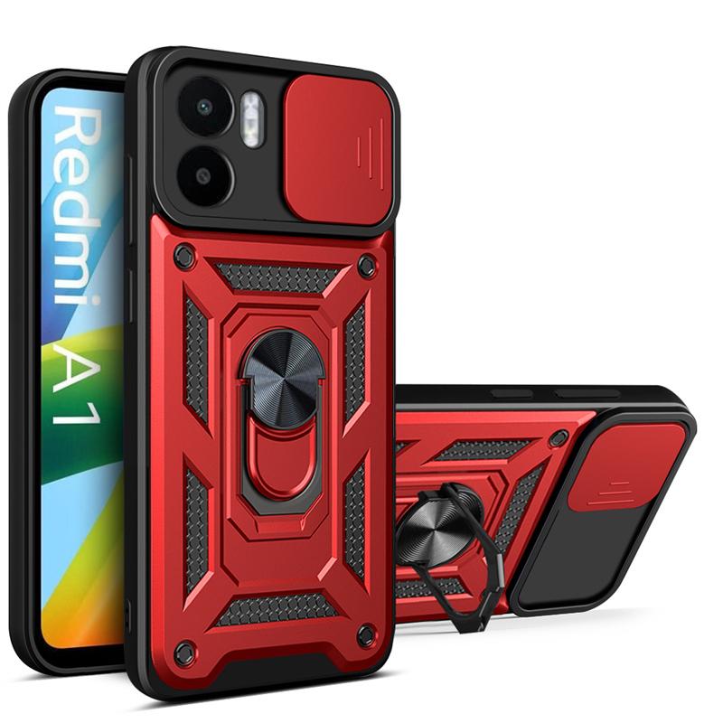 For Xiaomi Redmi 10 5G Case Armor Shockproof Slide Camera Protect Phone Case For Redmi 10 Redmi10 Magnet Holder Ring Back Cover