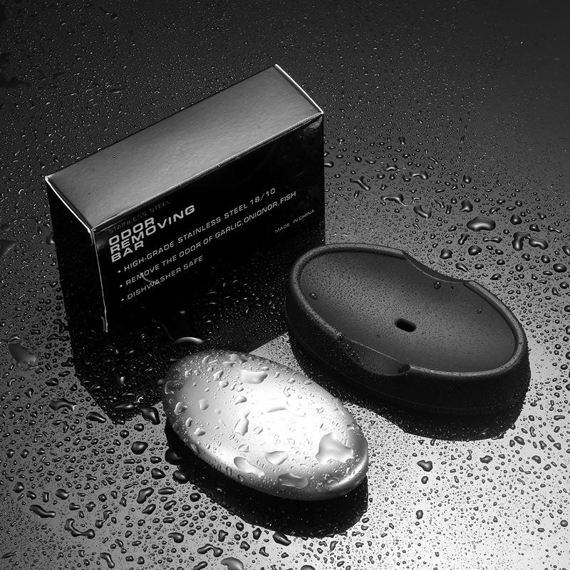 Брусок из нержавеющей стали для удаления запаха мыла для очистки рыбы, лука, чеснока, рыбы и других сильных запахов с рук и кожи, кухонные гаджеты