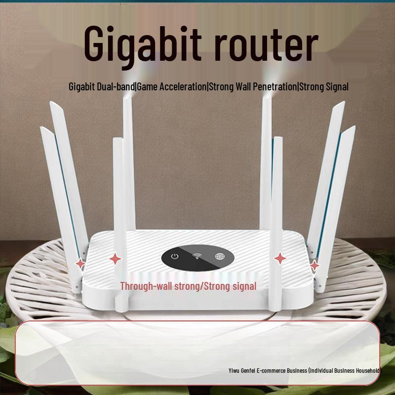 Высокоскоростной двухдиапазонный 5G гигабитный маршрутизатор для большой квартиры с покрытием всего дома беспроводной сетью