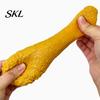 Food Simulation Toy Fried Chicken Leg Squeeze Toy, Soft Slow Rebound Stress Reliever Glue Fidget for Adults And Kids, Realistic Texture Decompression