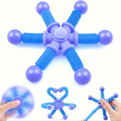 1 шт. Игрушка-спиннер - Сенсорный релакс для детей и взрослых, Вращающаяся игрушка для снятия стресса, Идеально для пасхальных корзинок