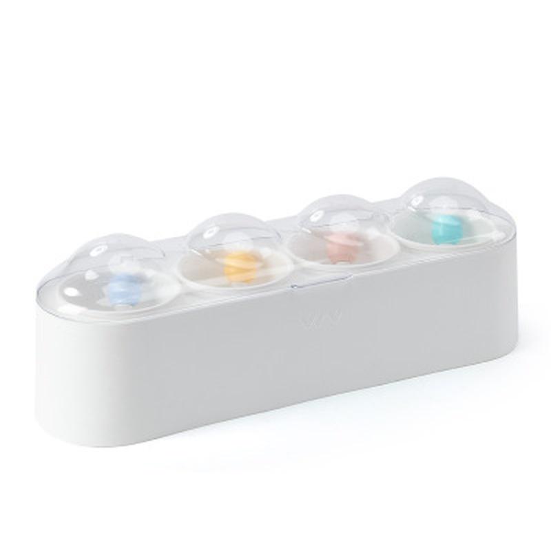 Seasoning Box Pepper Spice Shaker Salt Seasoning Kitchen Condiment Bottle Jars Storage Box