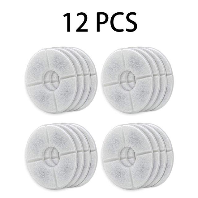 Фильтры для фонтана для кошек, тройная система фильтрации, замена фильтра для фонтана для кошек на 84 унции/2,5 л, автоматический фонтан для кошек