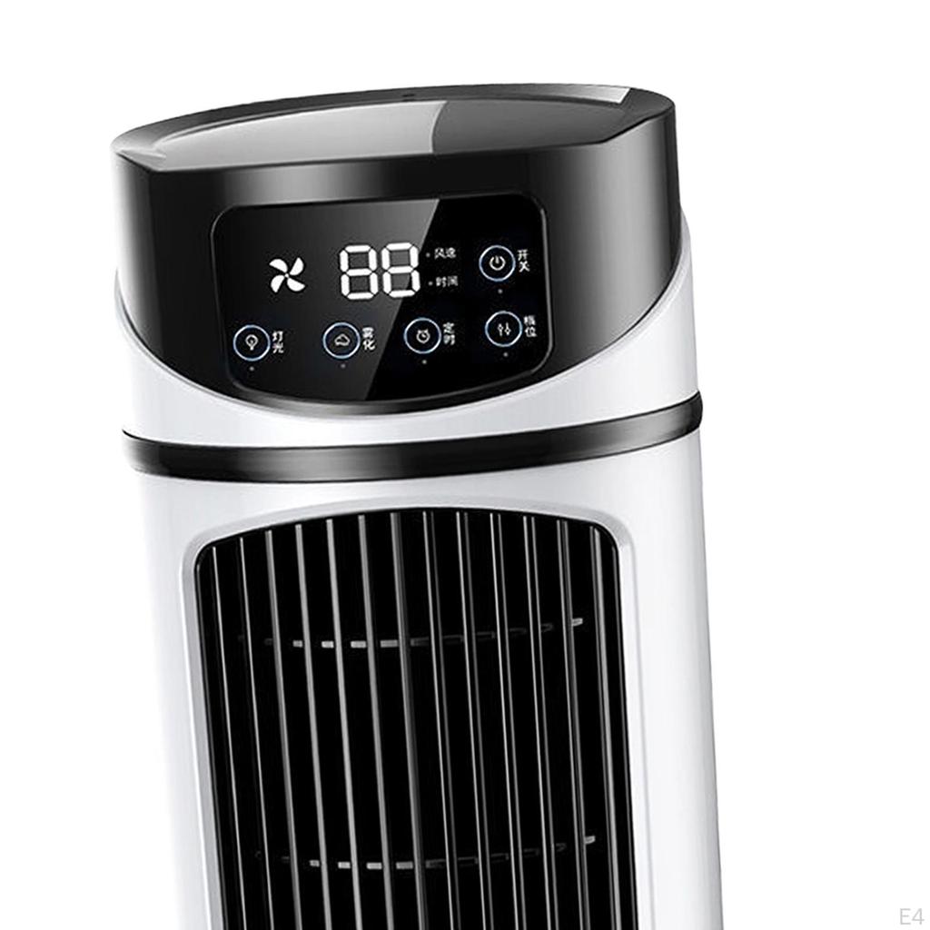 Portable Air Conditioner Adjustable Personal USB Evaporative Cooling Six-fold Water Fan