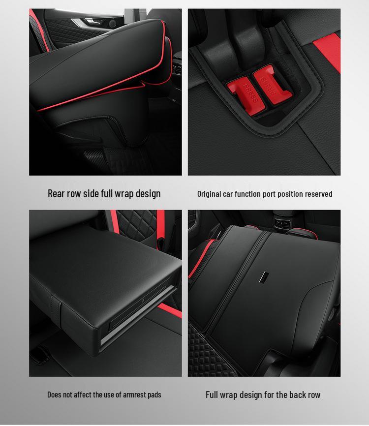 Hongqi HS5 5-Seat SUV Leather Seat Covers - All-Season, Full Surround Design, Original Fit