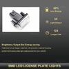 Для Peugeot 206 207 307 308 407 5008 Partner Citroen C3 C4 C5 2x Светодиодная лампа подсветки номерного знака LED SMD для задней части автомобиля 6000K