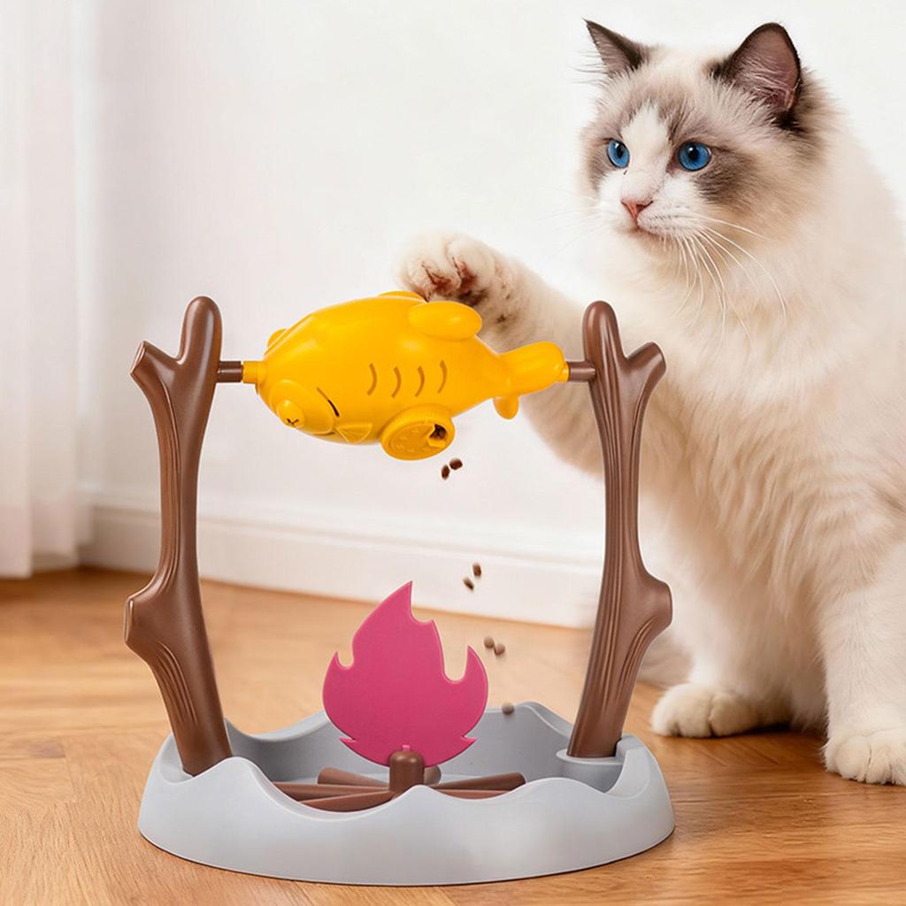 1 Pet Slow Food Feeding Bowl Interactive Cat Toy Pet Puzzle Feeder Chew Toy for Small Cat Dog Pet Feeding Supplies