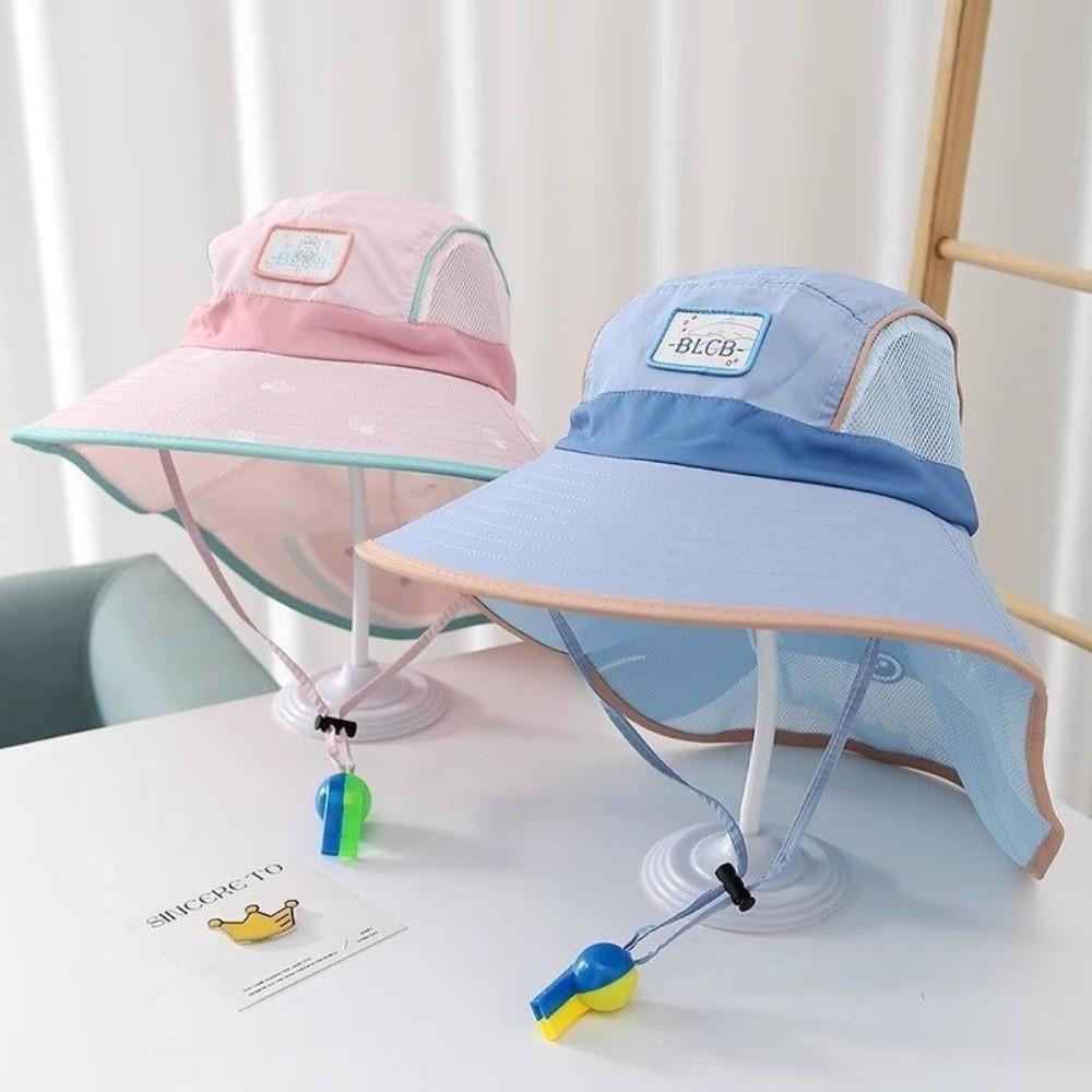 UV Protection Summer Children's Sun Hat Wide-brimmed Fisherman Cap Gifts Beach Sun Cap