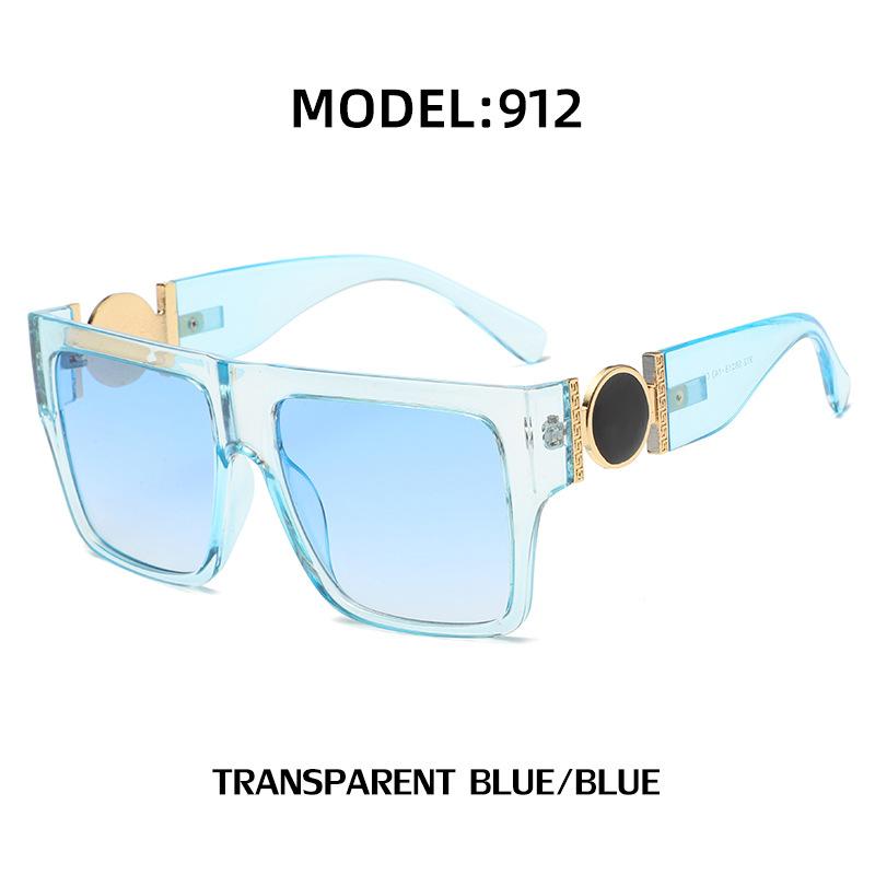 Trendy Sunglasses Men'S Big Frame Sunglasses Women'S Street Glasses Shades