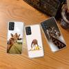 Чехол для телефона с жирафами и длинными шеями для Samsung A54 A57 A37 A17 A14 A15 A12 A24 A34 A55 A35 A25 A52S A07 A05S A04S A22 A32 A72 G
