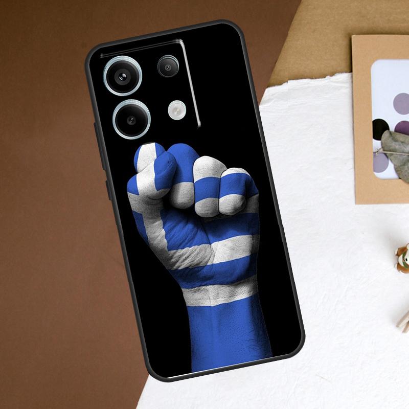 Греция Греческий Флаг Чехол Для Xiaomi Redmi Note 14 12 11 10 13 15 Pro Plus Redmi 15 13 13C 10C 12C 14C 15C Обложка