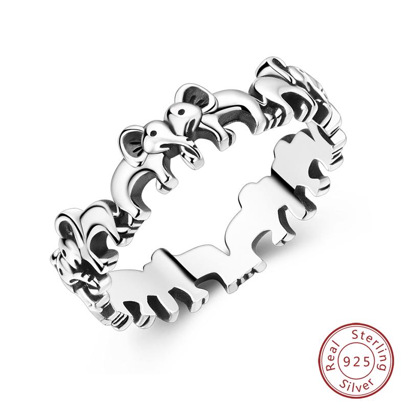925 Sterling Silver Heart Shaped Infinite Minimalist Rings Hollow Celtic Knot Rings for Women Elegant Engagement Wedding Jewelry