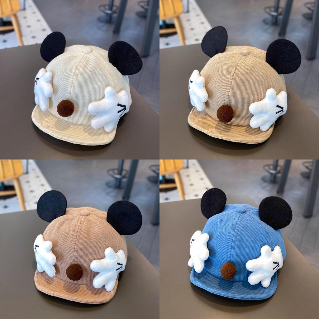 Baby Boy Cartoon Baseball Cap With Breathable Cotton For Spring Autumn Outdoor Use