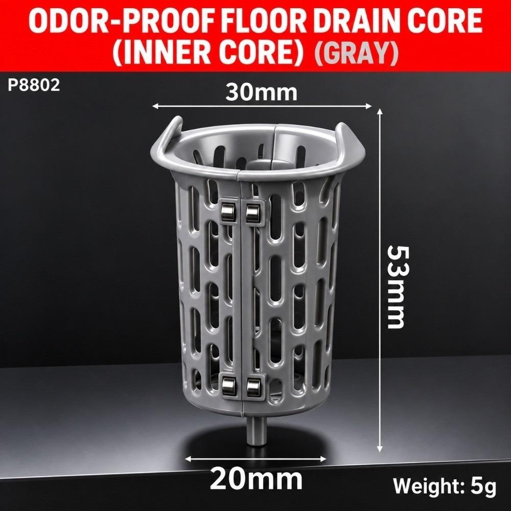 Magnetic Sealing Odor Proof Drain Core Turbine Guide Kitchen Sink Drain Floor Drain Bathroom