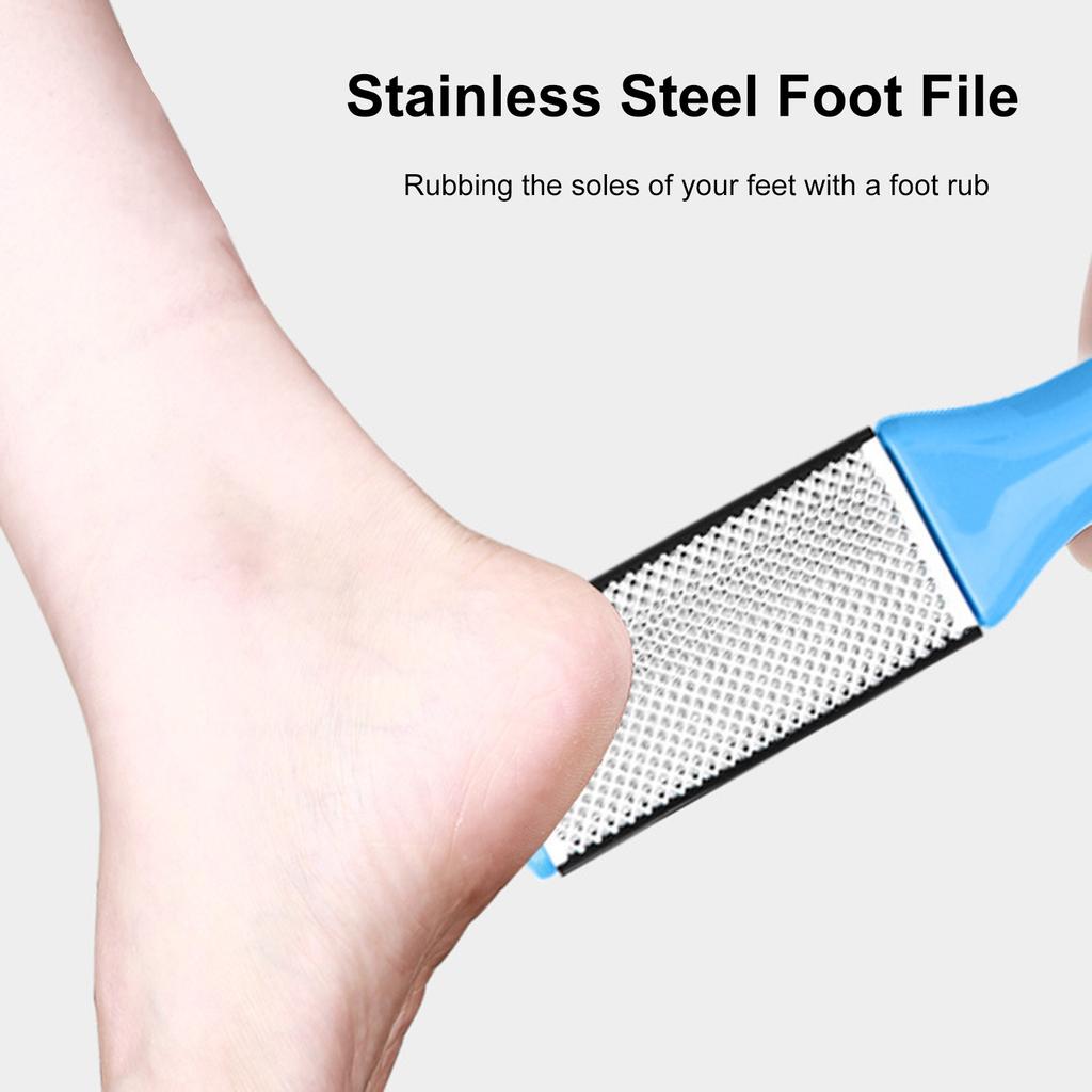 Foot Scrubbers Pedicure Tools Set Dead Skin Removal Foot Shrub Set Foot Board File Foot Scraper