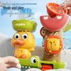 Летний водяное колесо-вертушка: Милая животная игрушка для ванны для совместной игры родителей и детей, успокаивающая для детей от 0 до 3 лет