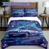 3pcs Duvet Cover Set (1*Duvet Cover + 2*Pillowcase, Without Core), Ghostbusters Print Bedding Set, Bedroom Decor, All‑Season, Birthday Gift