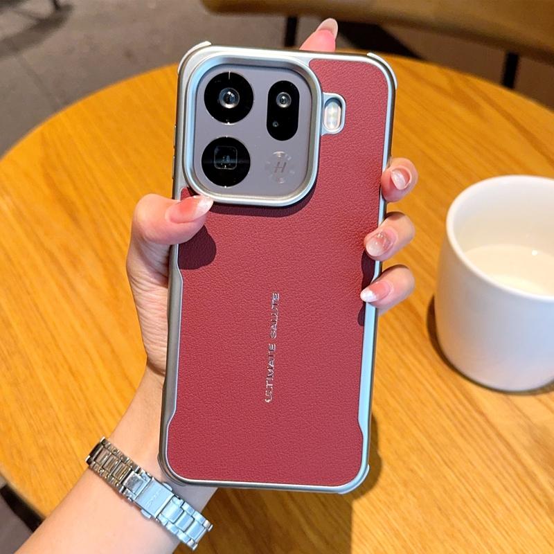 Чехол для OPPO Find X9 Pro из ПУ кожи, магнитный, для беспроводной зарядки, защитная задняя крышка, чехол для Find X9 X8 Pro X8 Ultra X8S