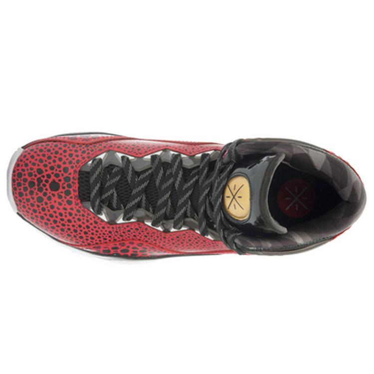 Li Ning WOW 3 Красное Море Баскетбольные Кроссовки Мужские Красные Черные ABAJ013-36